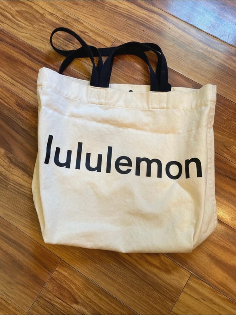 Lululemon Canvas Tote Bag